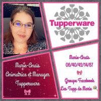 Marie Anais vendeuse Tupperware