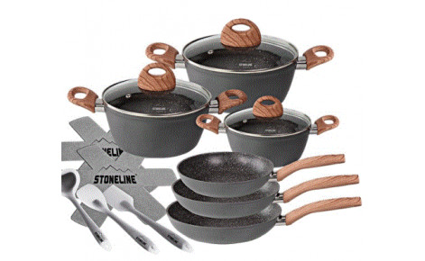 STONELINE - SET DE 14 PIECES EN PIERRE