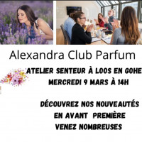 Alexandra vendeuse Club Parfum