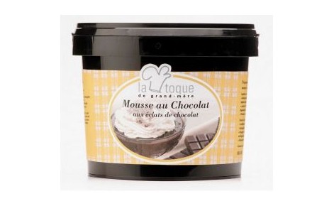 Mousse au chocolat aux éclats de chocolat 1kg